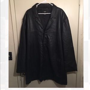Mossimo Men’s Black Leather Jacket